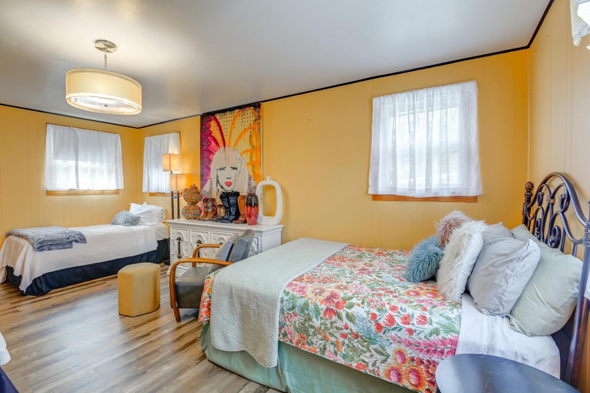 6 Mi To Downtown 70S-Themed Home In Nashville! Zewnętrze zdjęcie
